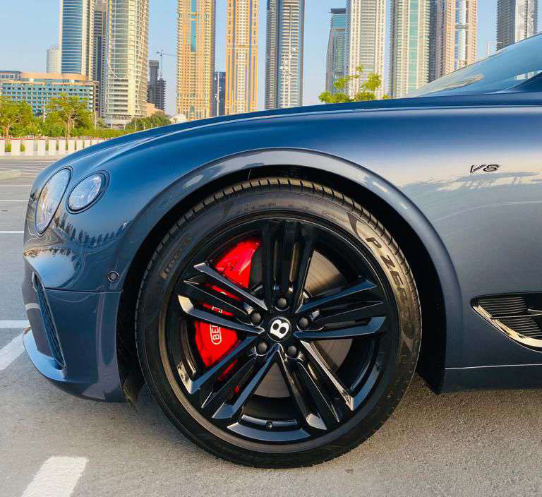 Rent Bentley Continental BLUE 2023 in Dubai , UAE 