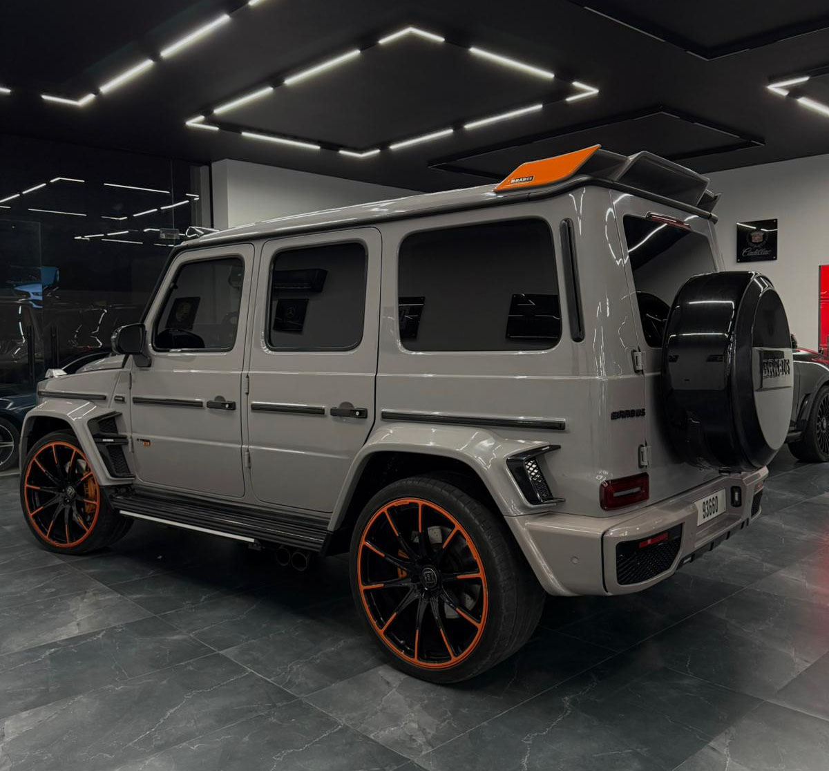 Rent Mercedes-Benz AMG G800 Brabus GREY 2024 in Dubai , UAE 