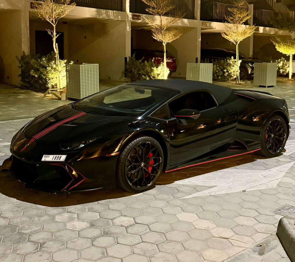 Rent Lamborghini Evo BLACK 2022 in Dubai , UAE 