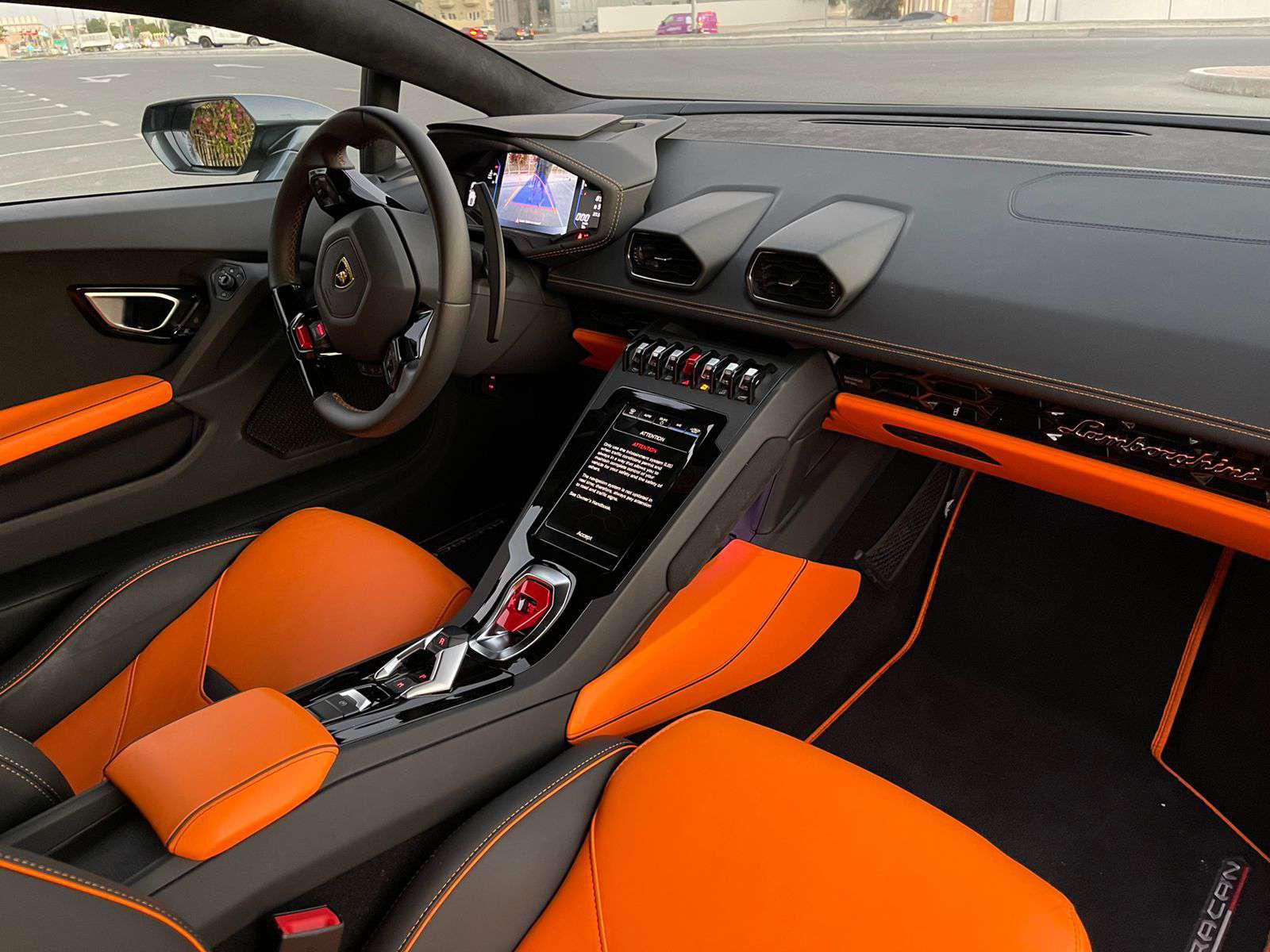 Rent Lamborghini Huracan GREY 2022 in Dubai , UAE 