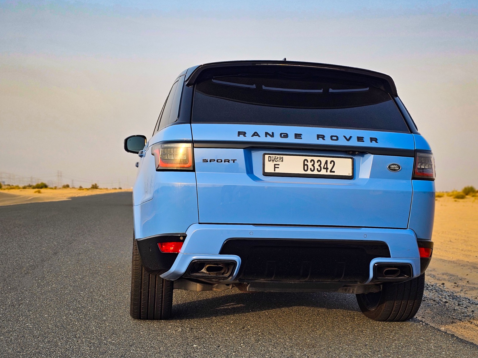 Rent Sport BLUE 2022 with chauffeur in Dubai , UAE 