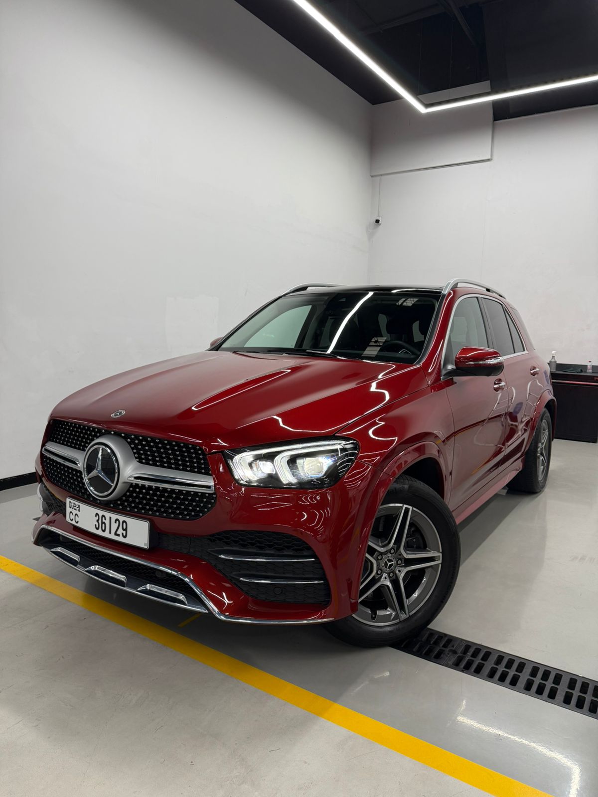 Rent Mercedes-Benz Gle RED 2024 in Dubai , UAE 