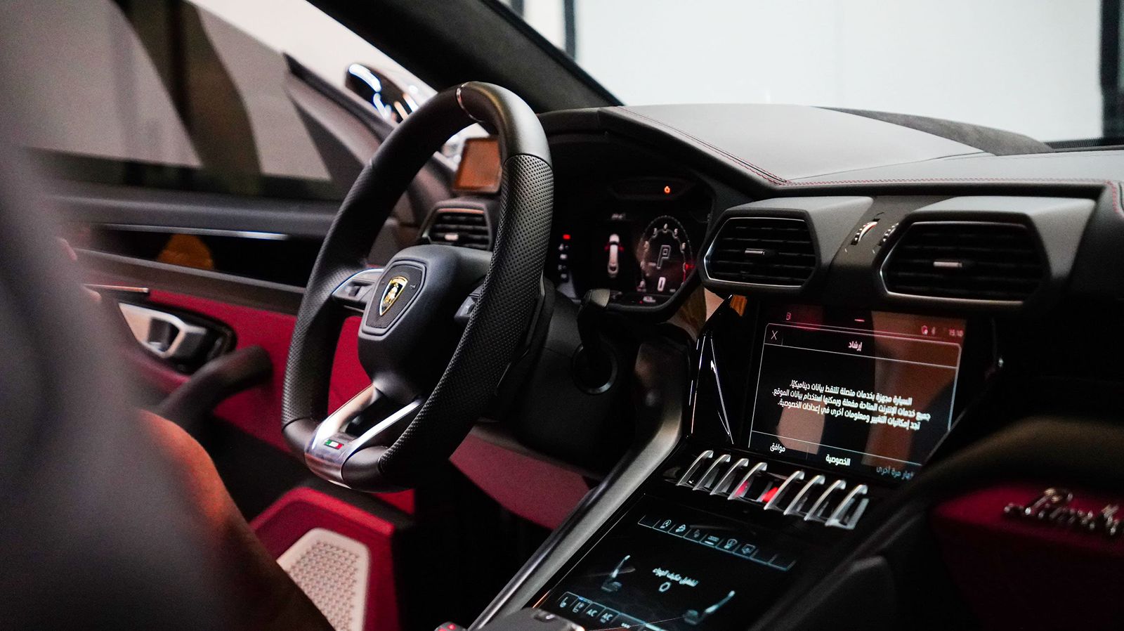 Rent Lamborghini Urus BLACK 2023 in Dubai , UAE 