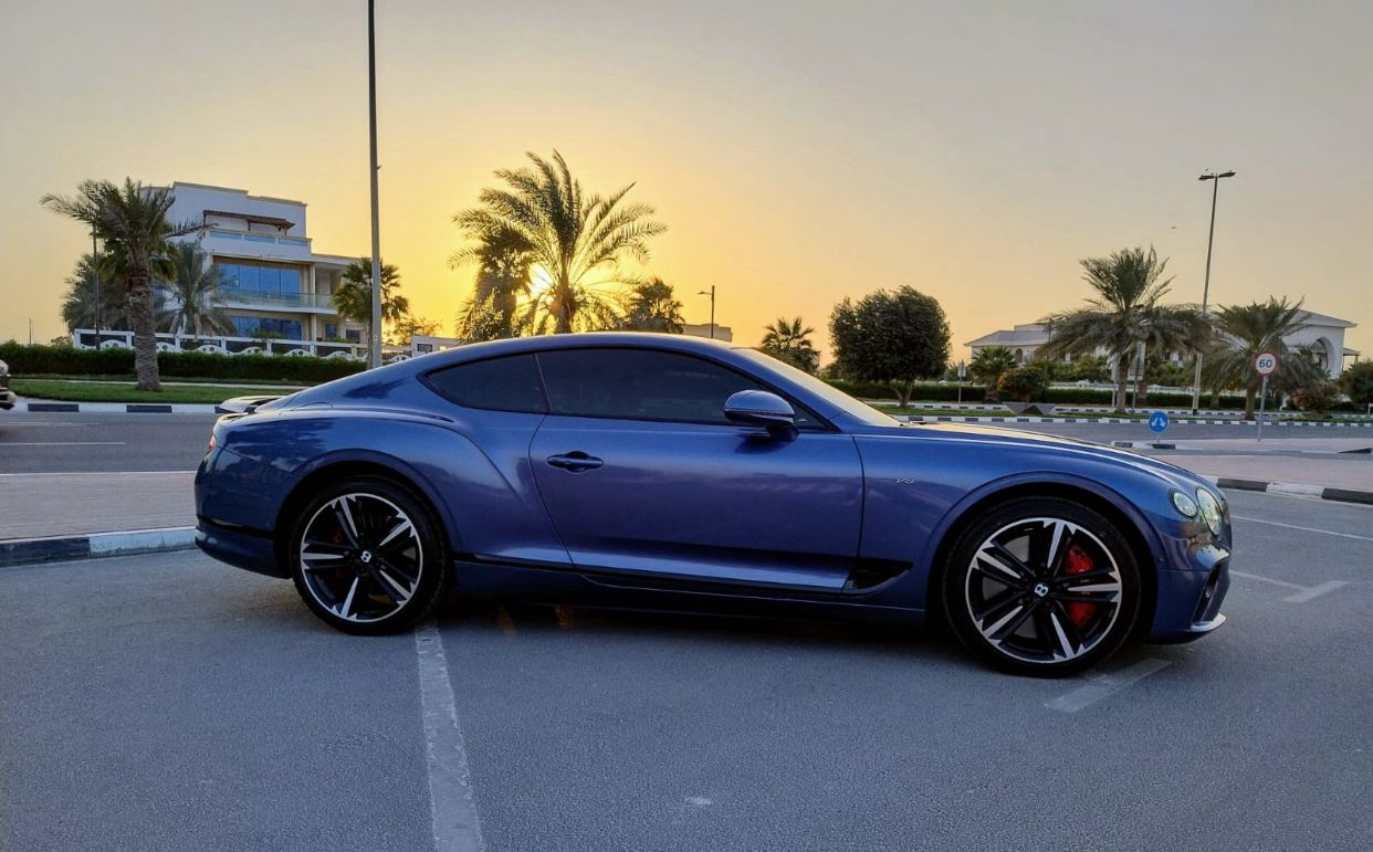 Rent Bentley Continental BLUE 2021 in Dubai , UAE 