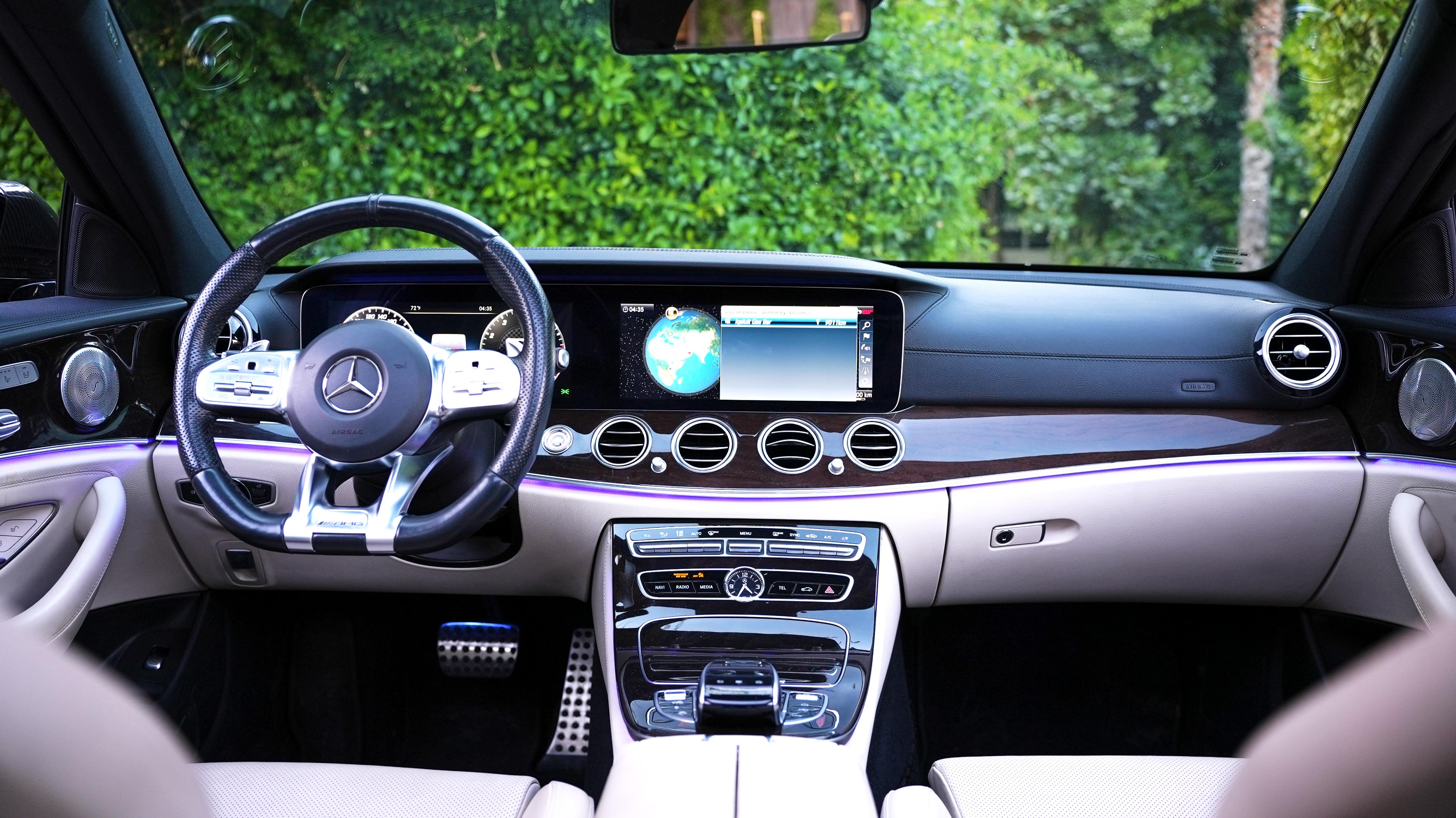 Rent Mercedes-Benz E-class BLUE 2023 in Dubai , UAE 
