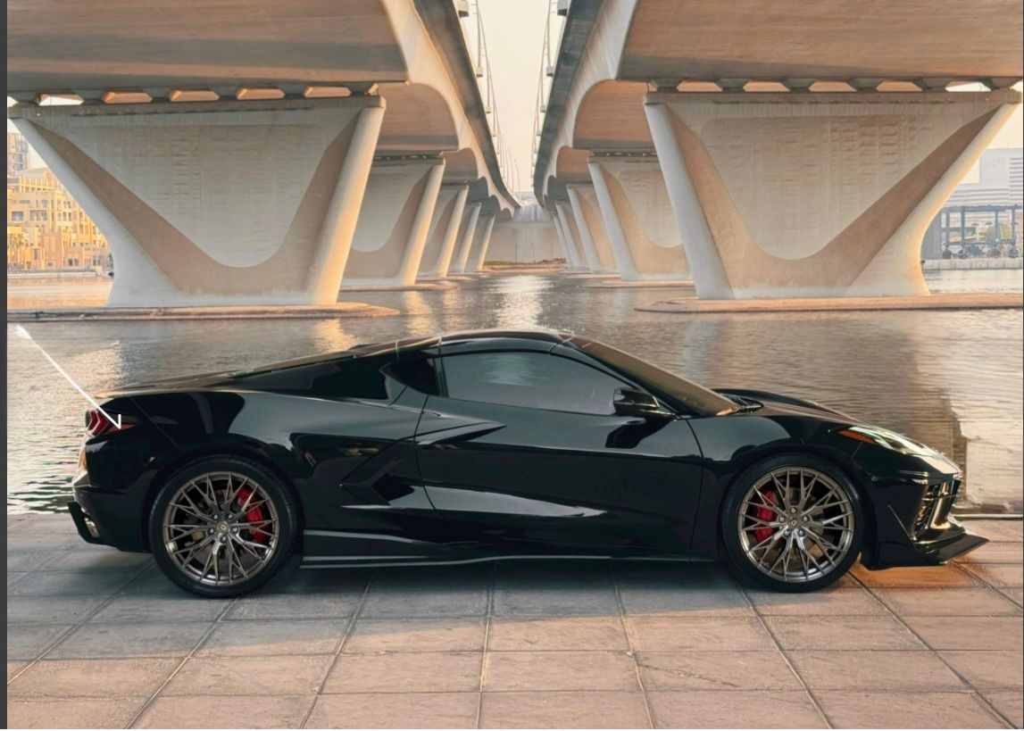 Rent Chevrolet Corvette BLACK 2023 in Dubai , UAE 
