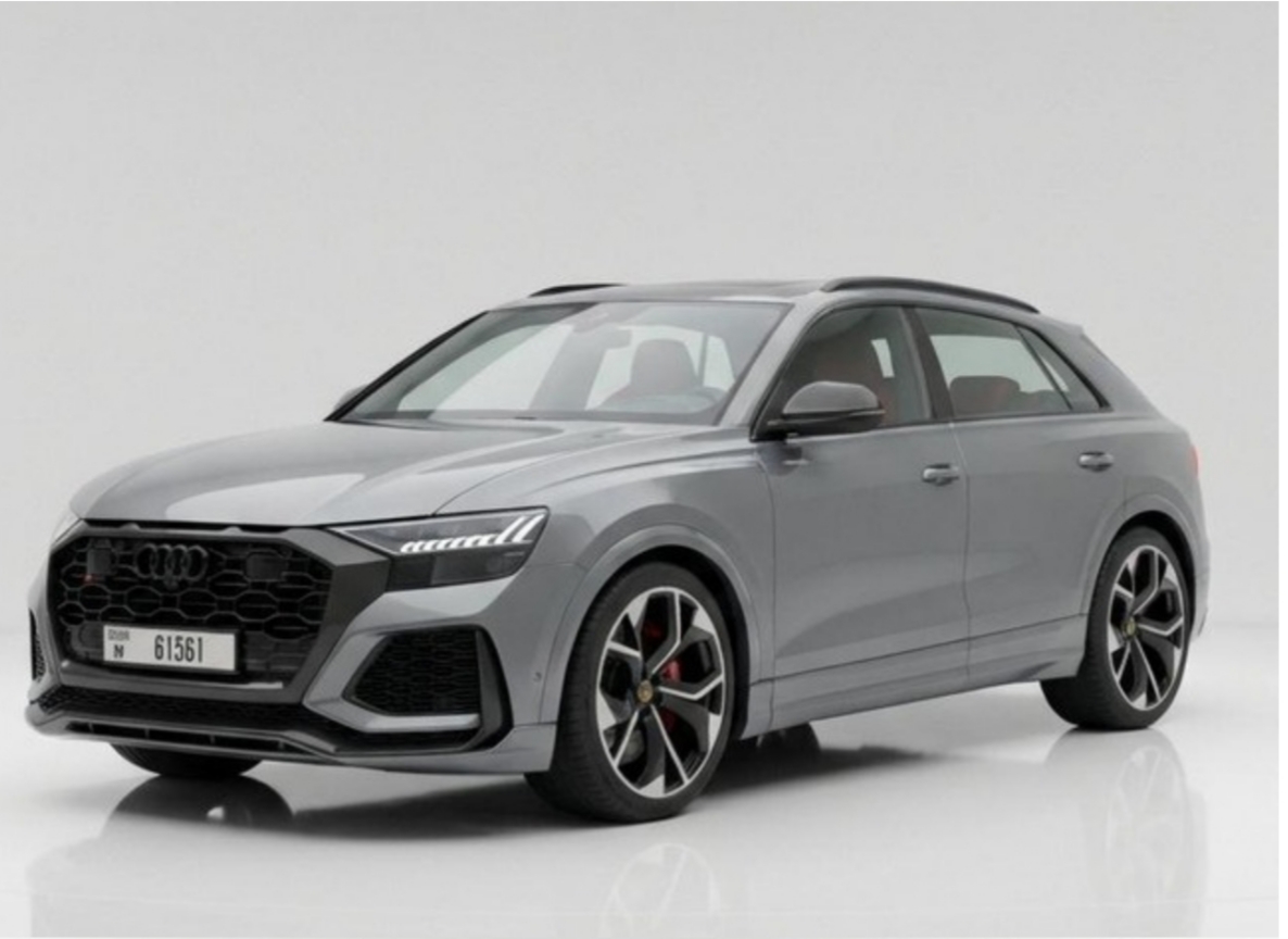 Rent Audi Rsq8 GREY 2023 in Dubai , UAE 