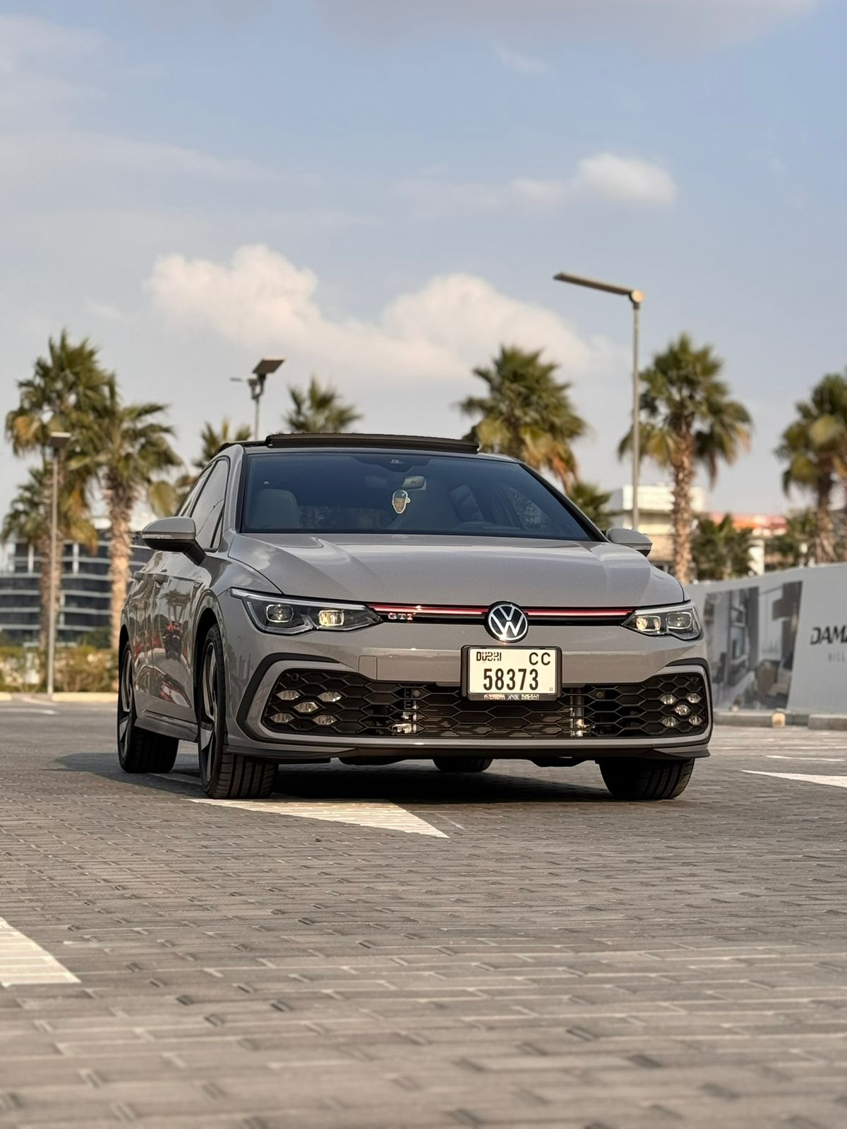 Rent Volkswagen Golf GREY 2025 in Dubai , UAE 