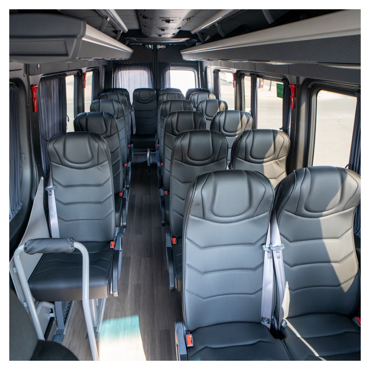 Rent Opulent Sprinter 19 Seater BLACK 2025 with chauffeur in Dubai , UAE 