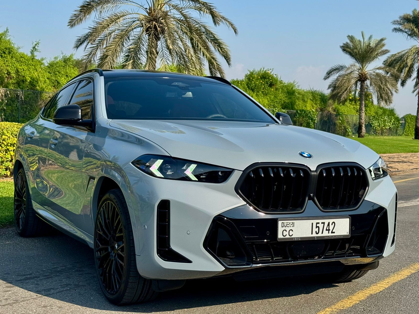 Rent Bmw Series 6 GREY 2025 in Dubai , UAE 