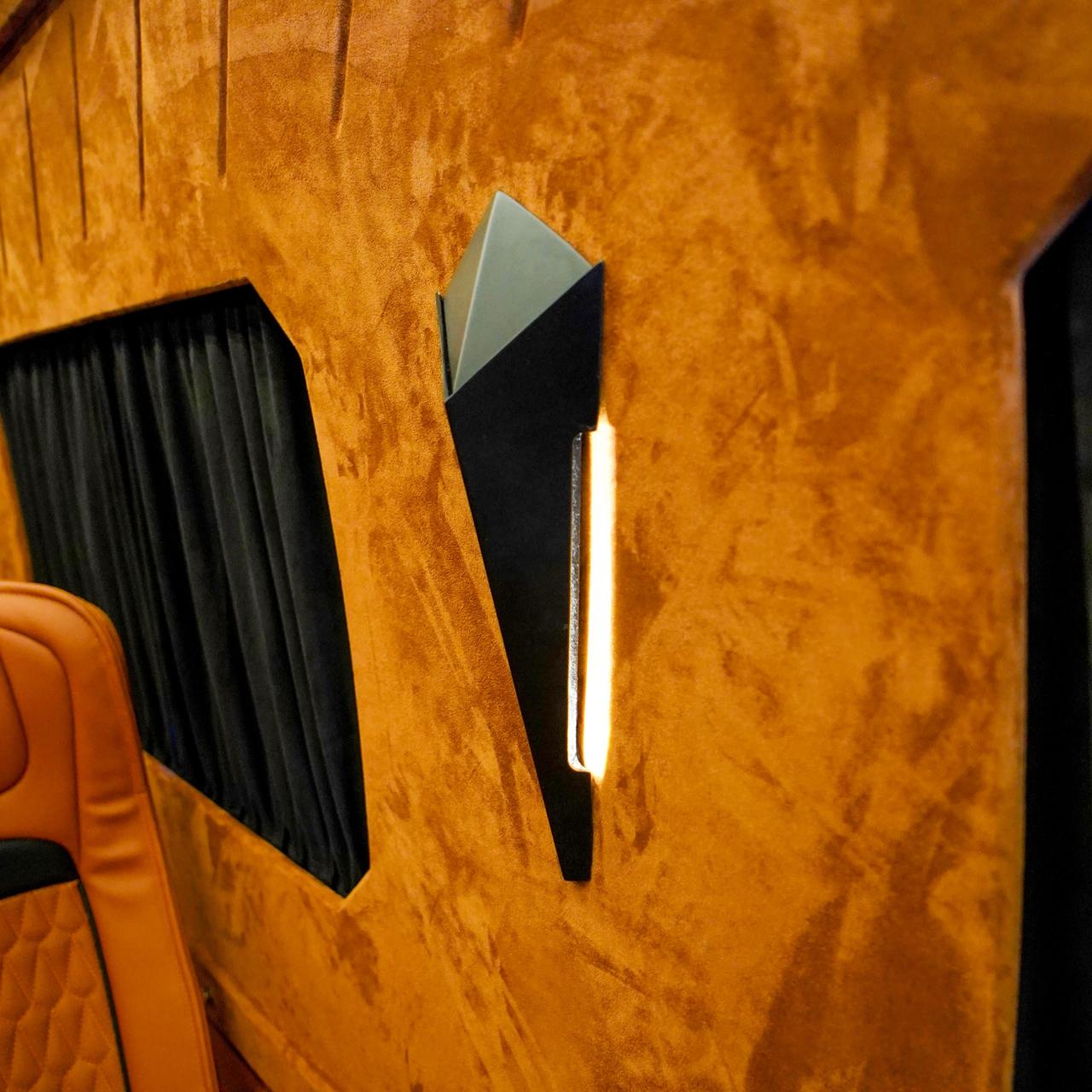 Rent Maybach Sprinter 16 Seater BLACK 2025 with chauffeur in Dubai , UAE 