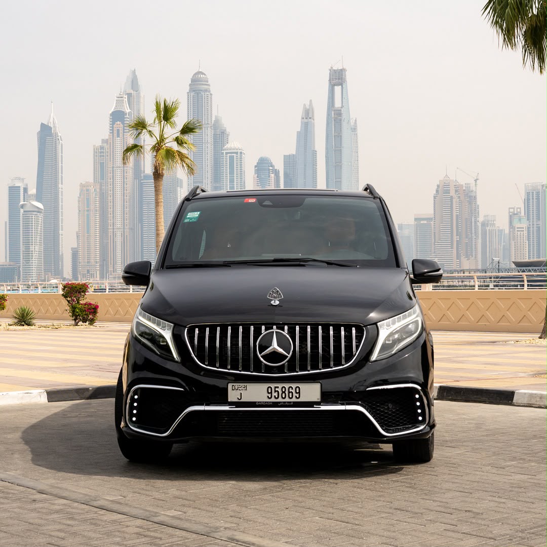 Rent Mercedes-Benz V-class  Silver 2024 in Dubai , UAE 