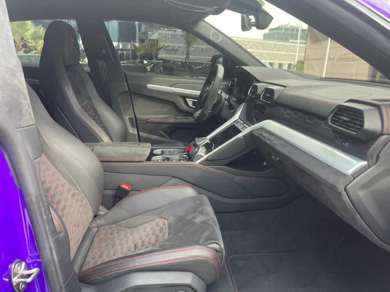 Rent Lamborghini Urus PURPLE 2020 in Dubai , UAE 