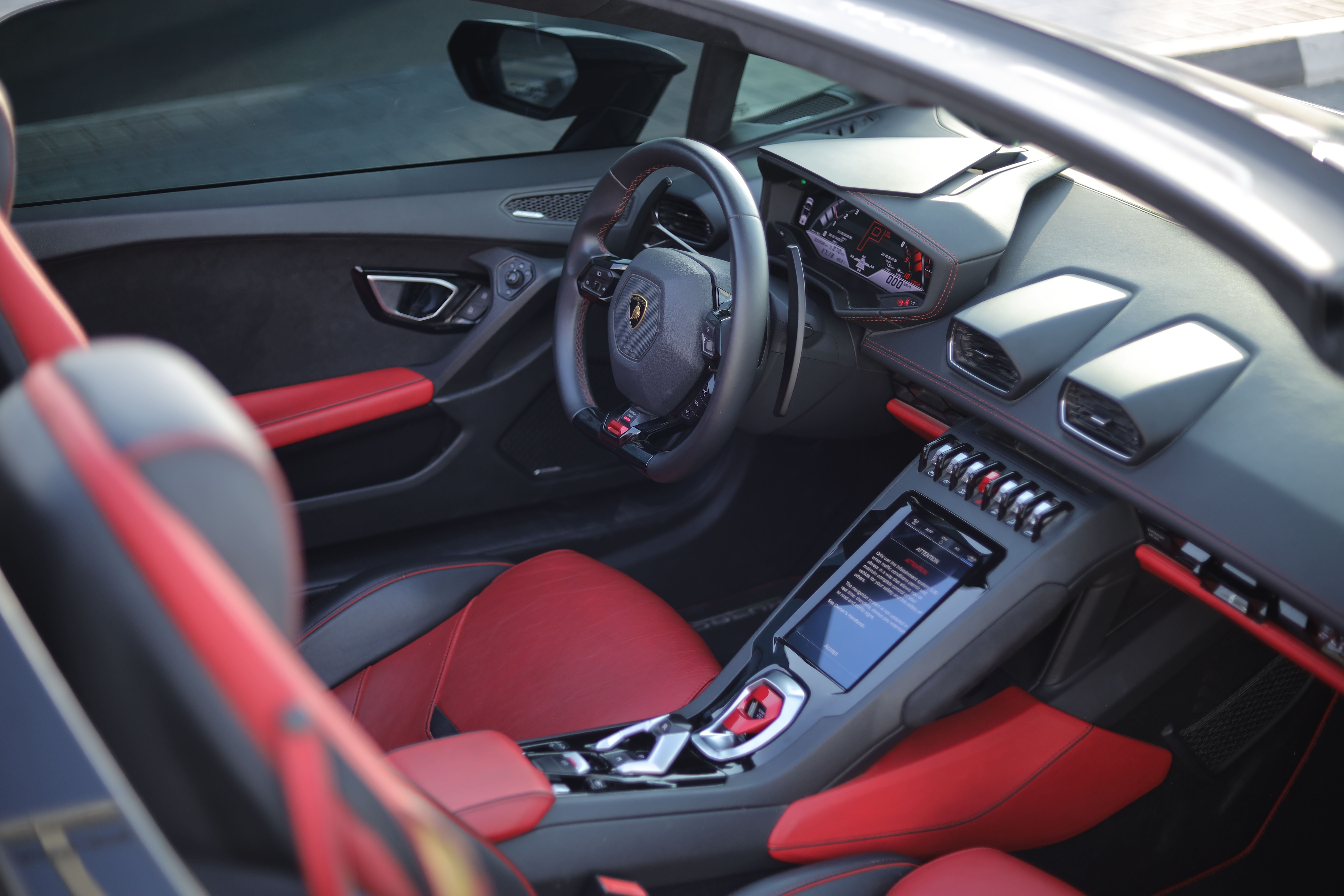 Rent Lamborghini Huracan BLACK 2023 in Dubai , UAE 
