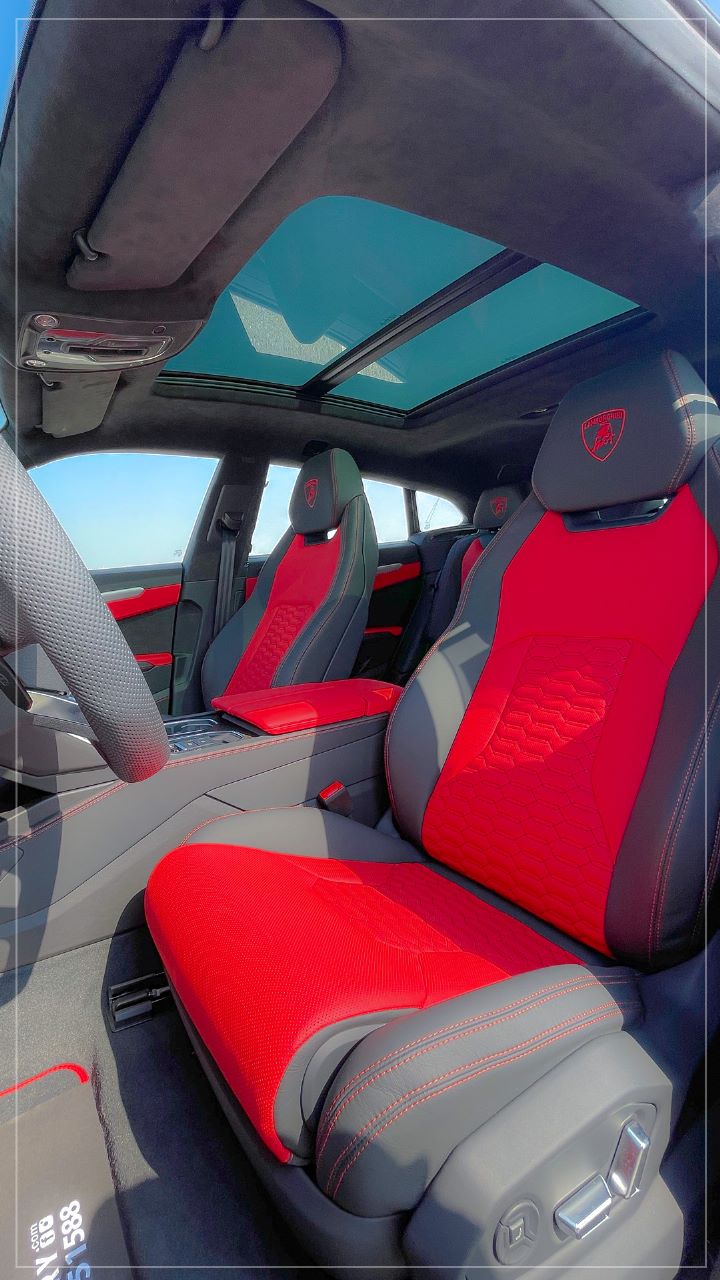 Rent Lamborghini Urus WHITE 2023 in Dubai , UAE 