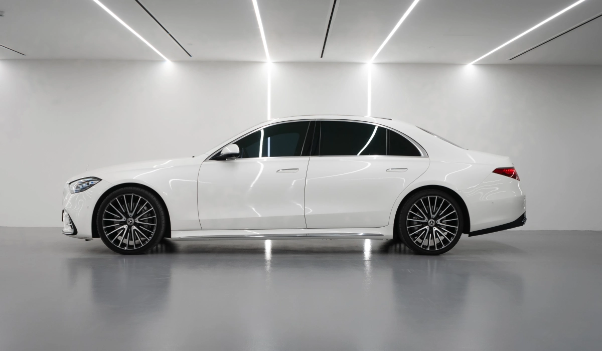 Rent Mercedes-Benz S-class WHITE 2022 in Dubai , UAE 