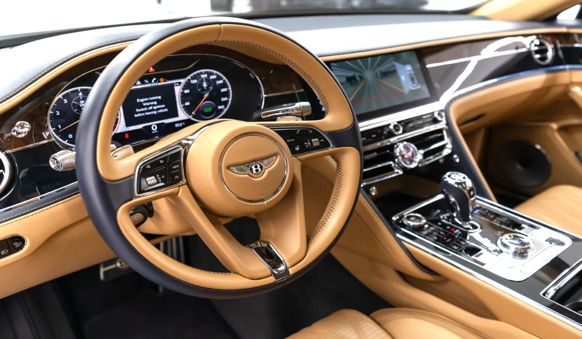 Rent Bentley Flying spur WHITE 2022 in Dubai , UAE 