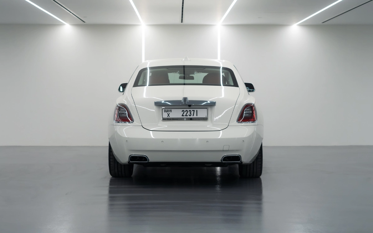 Rent Rolls-Royce Ghost WHITE 2022 in Dubai , UAE 