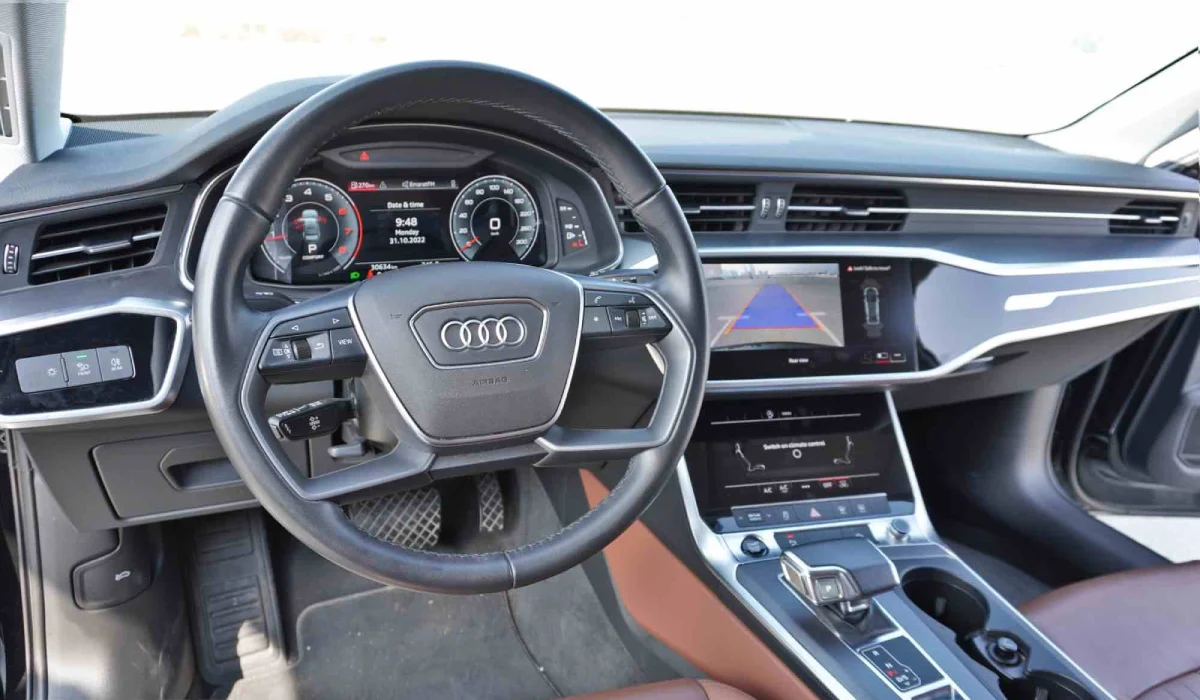 Rent Audi A6 BLACK 2022 in Dubai , UAE 