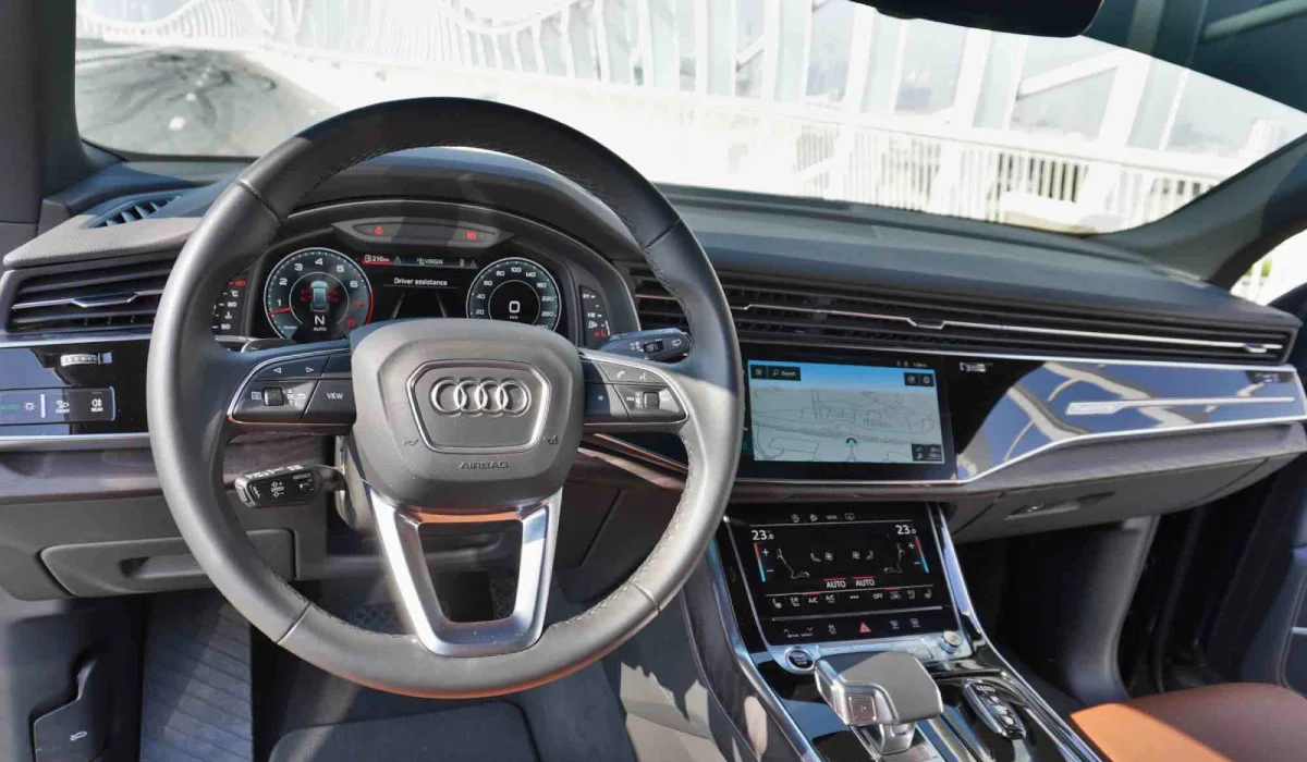 Rent Audi Q8 BLACK 2022 in Dubai , UAE 