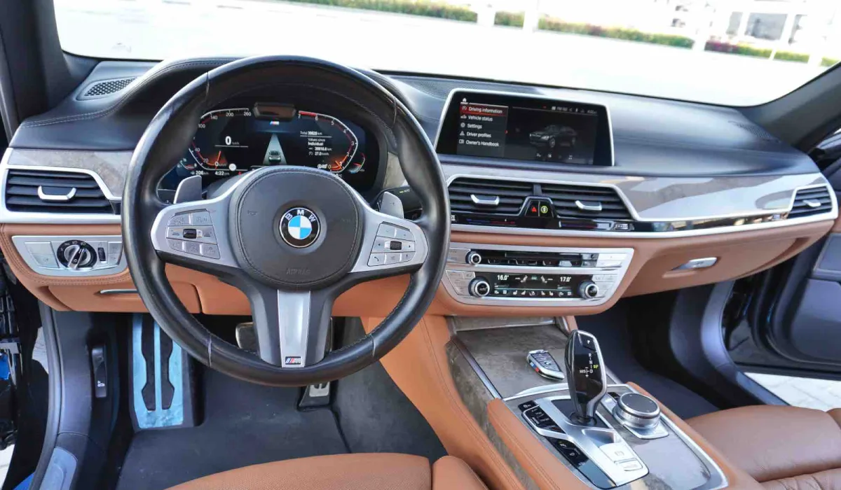 Rent Bmw Series 7 BLACK 2022 in Dubai , UAE 