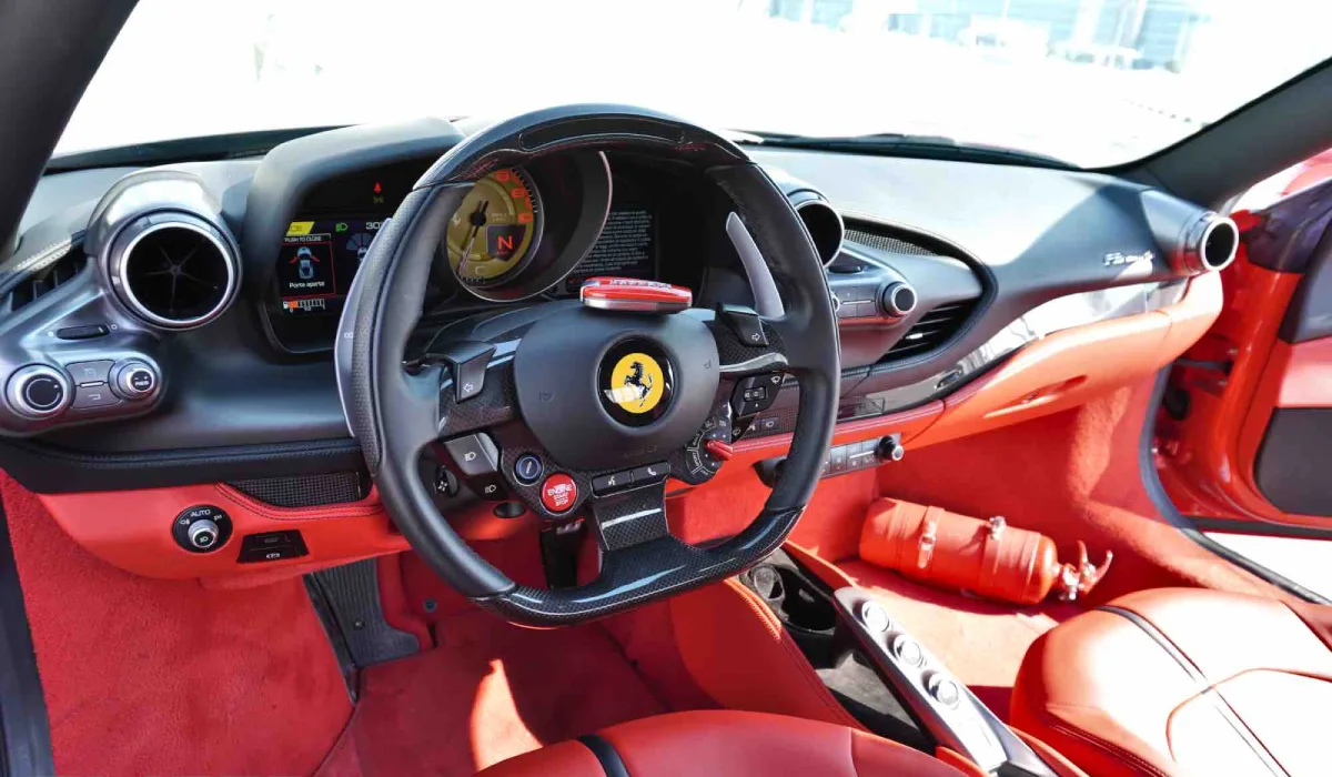 Rent Ferrari F8 RED 2022 in Dubai , UAE 