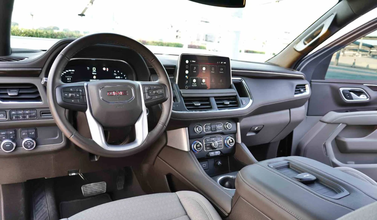 Rent GMC Yukon BLACK 2022 in Dubai , UAE 