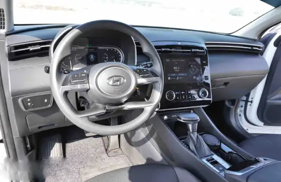 Rent Hyundai Tucson WHITE 2023 in Dubai , UAE 