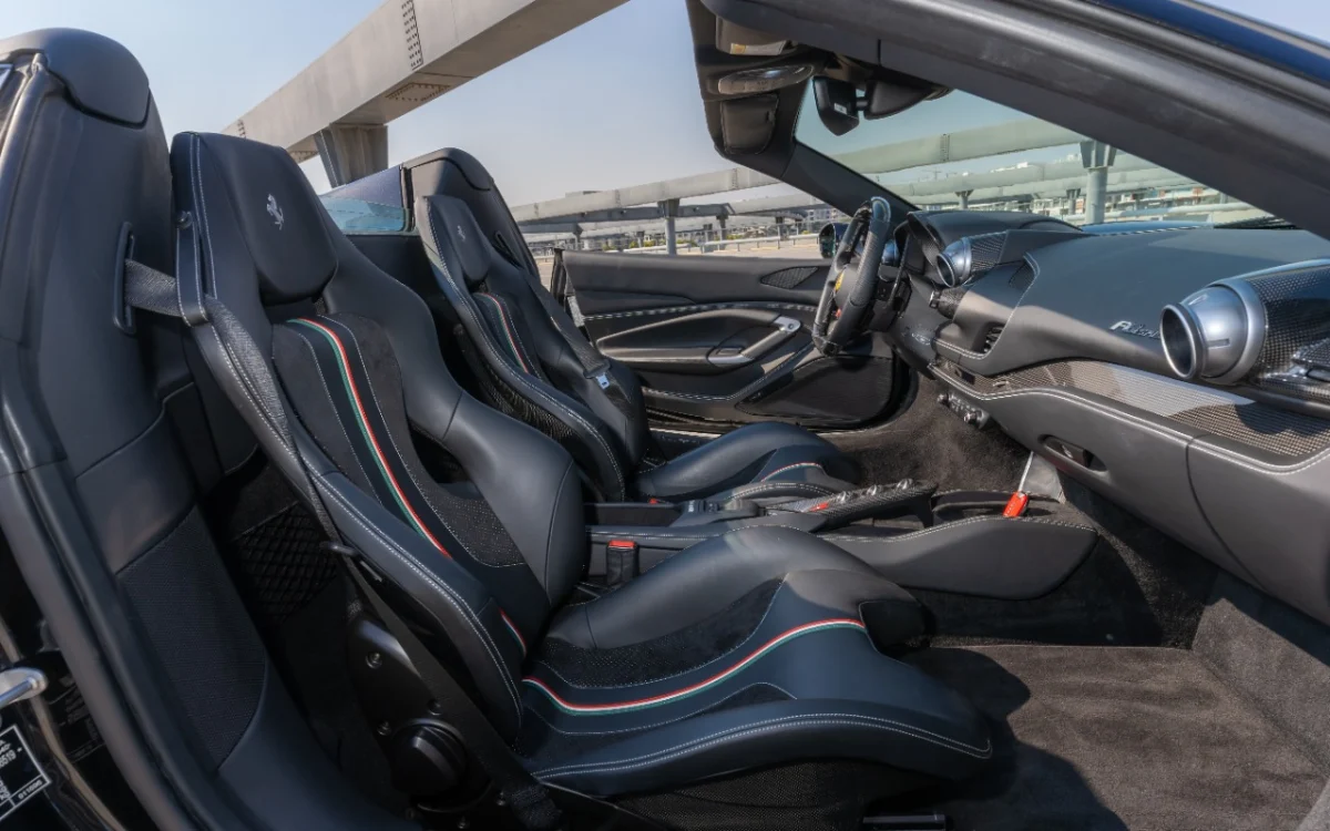 Rent Ferrari F8 BLACK 2022 in Dubai , UAE 