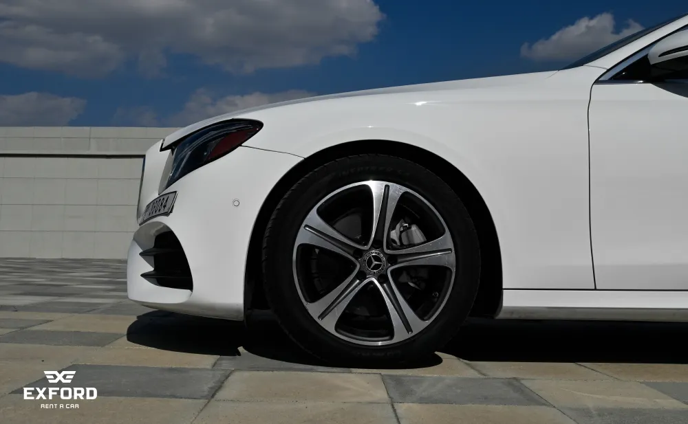 Rent Mercedes-Benz E-class WHITE 2021 in Dubai , UAE 