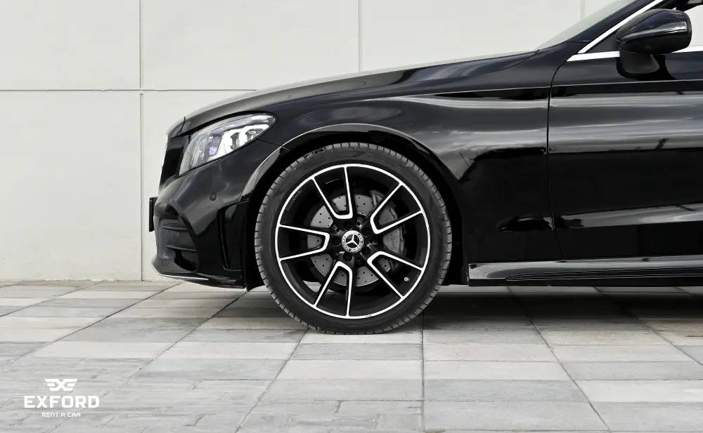 Rent Mercedes-Benz C-class BLACK 2023 in Dubai , UAE 