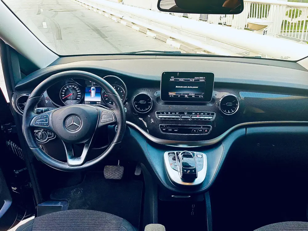 Rent Mercedes-Benz V-class BLACK 2021 in Dubai , UAE 