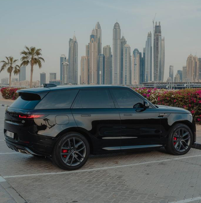 Rent Range-Rover Sport BEIGE 2023 in Dubai , UAE 