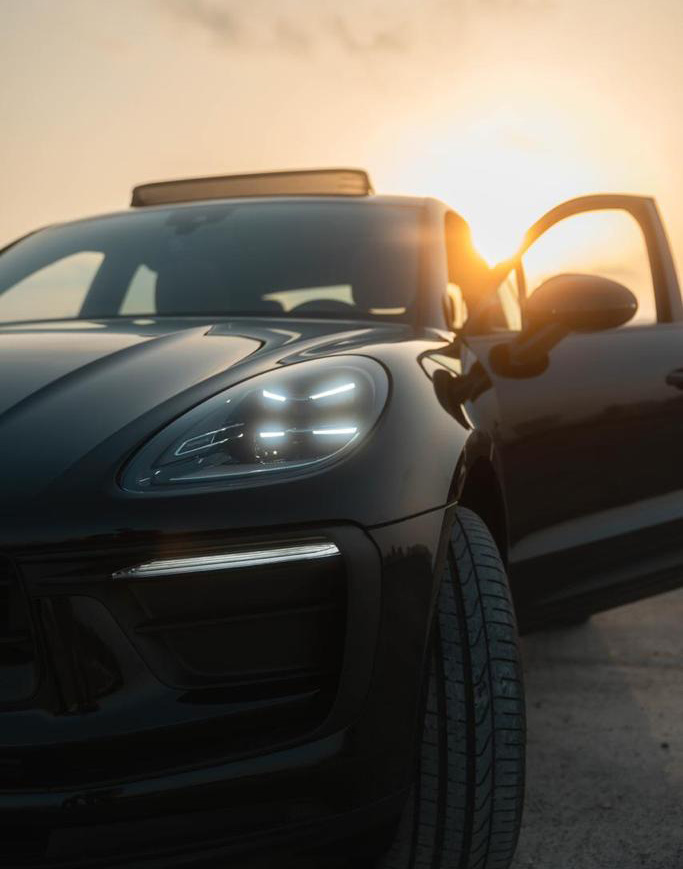 Rent Porsche Mecan BLACK 2023 in Dubai , UAE 
