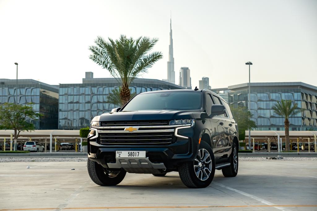 Rent Chevrolet Tahoe BLACK 2023 in Dubai , UAE 