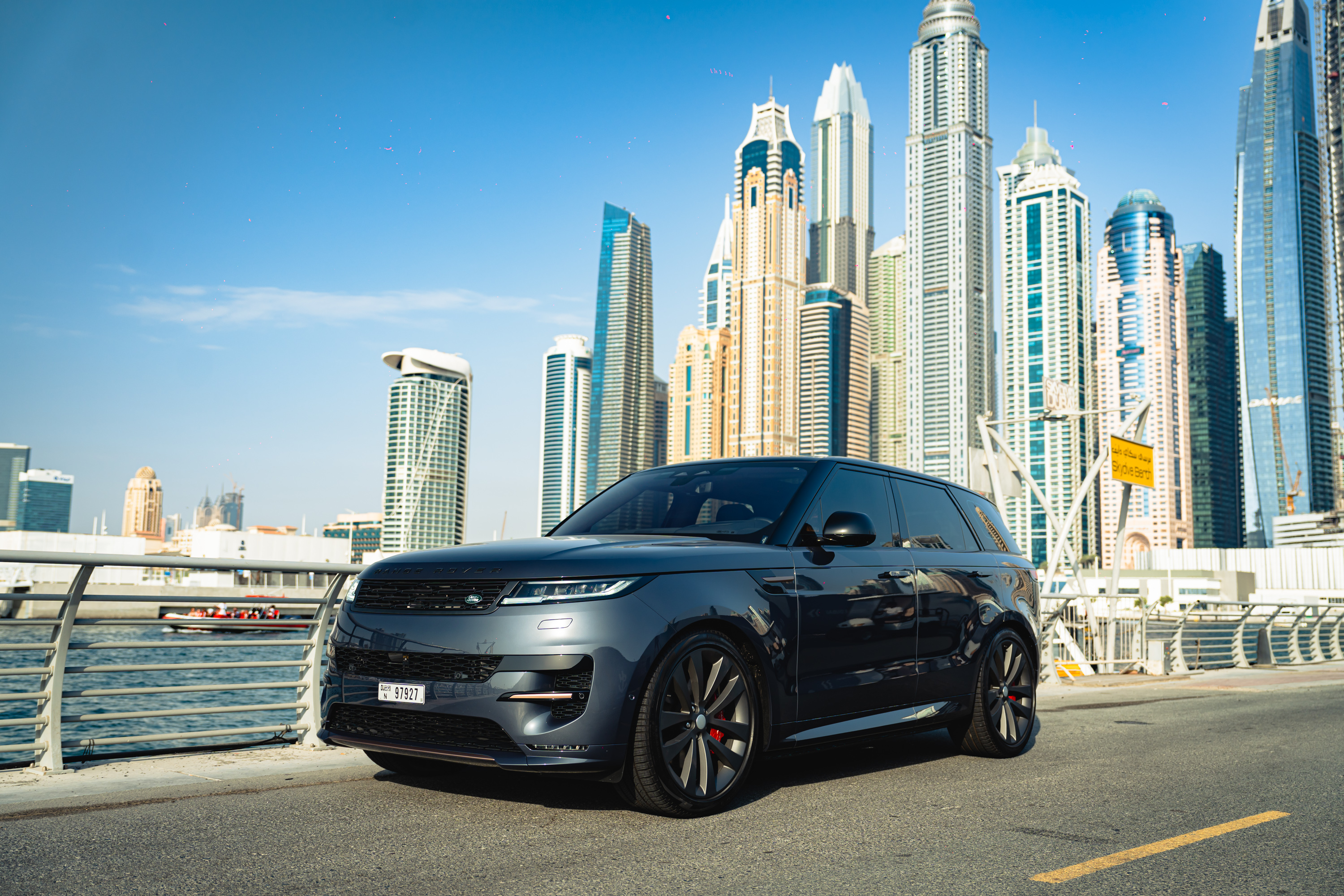 Rent Range-Rover Sport BLUE 2023 in Dubai , UAE 