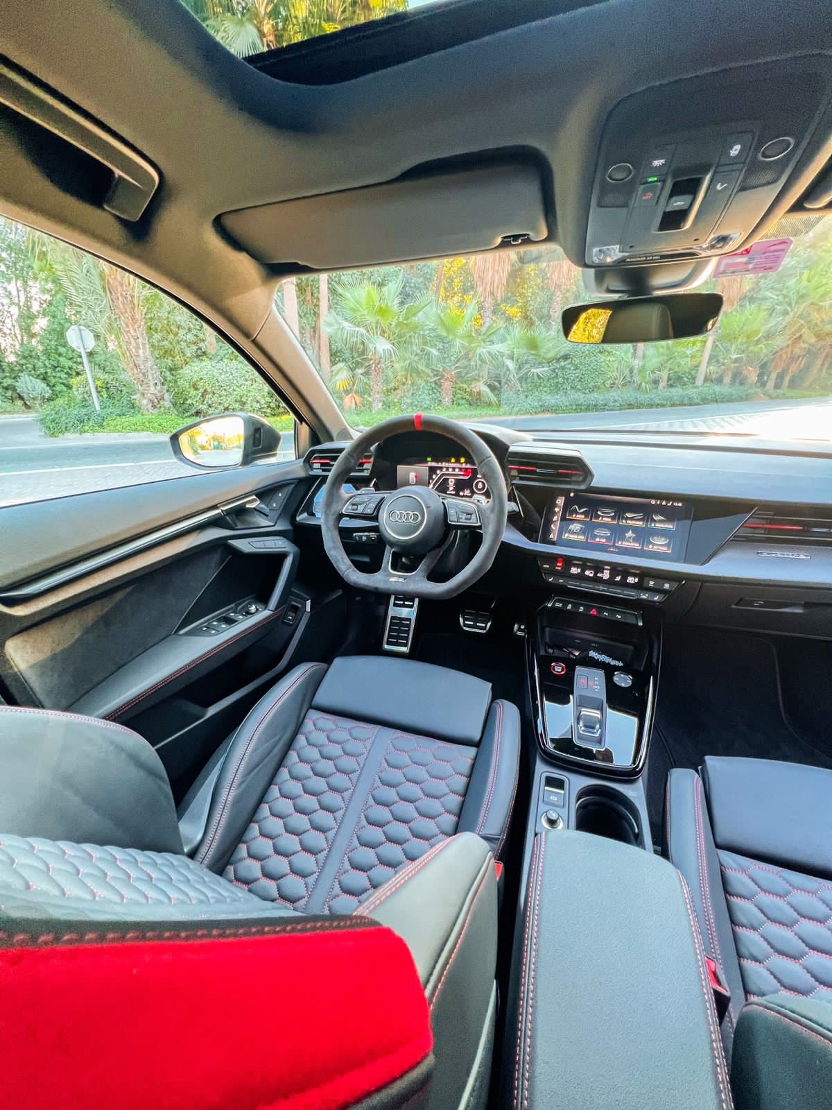 Rent Audi Rs3 BLACK 2023 in Dubai , UAE 