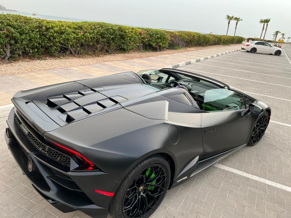 Rent Lamborghini Evo BLACK 2022 in Dubai , UAE 