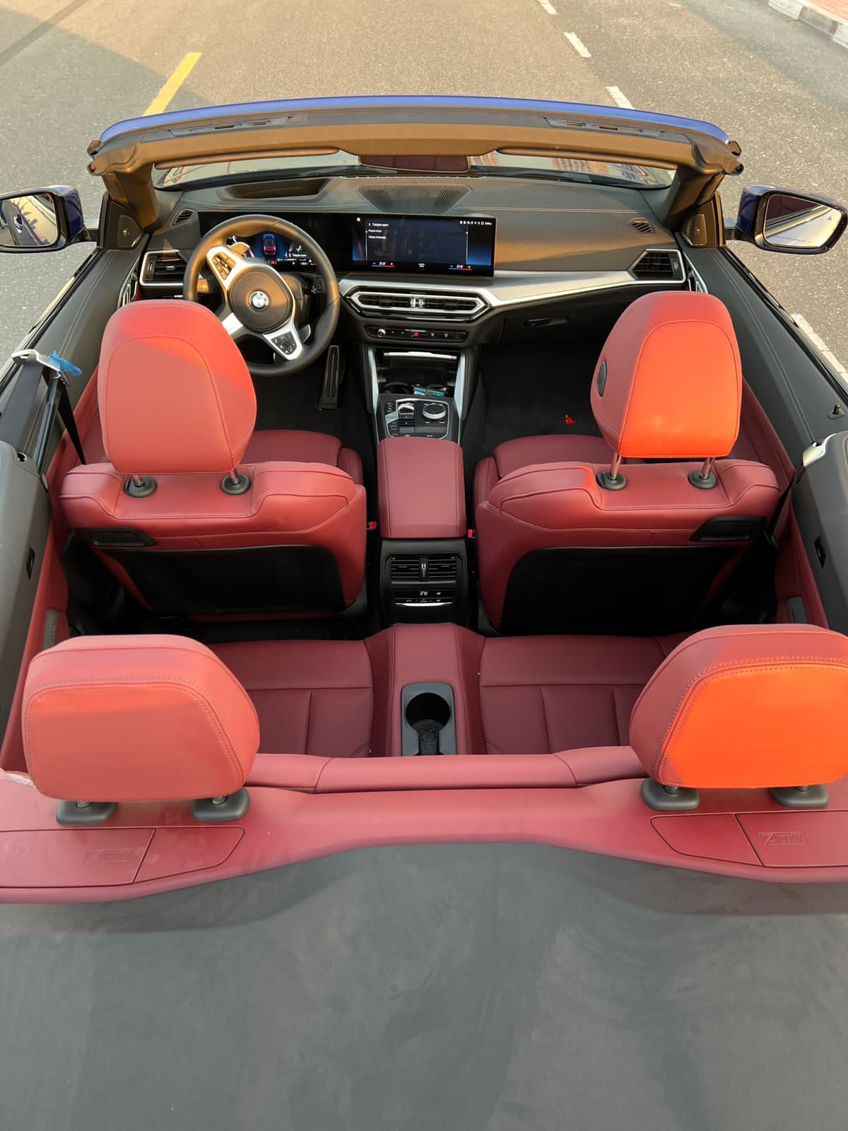 Rent Bmw Series 4 BLUE 2024 in Dubai , UAE 