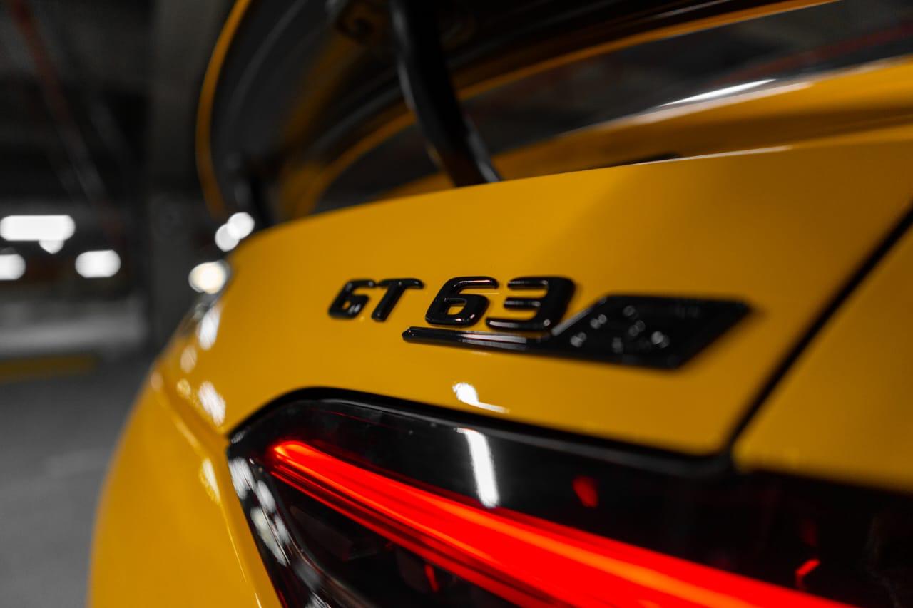Rent Mercedes-Benz Gt YELLOW 2023 in Dubai , UAE 