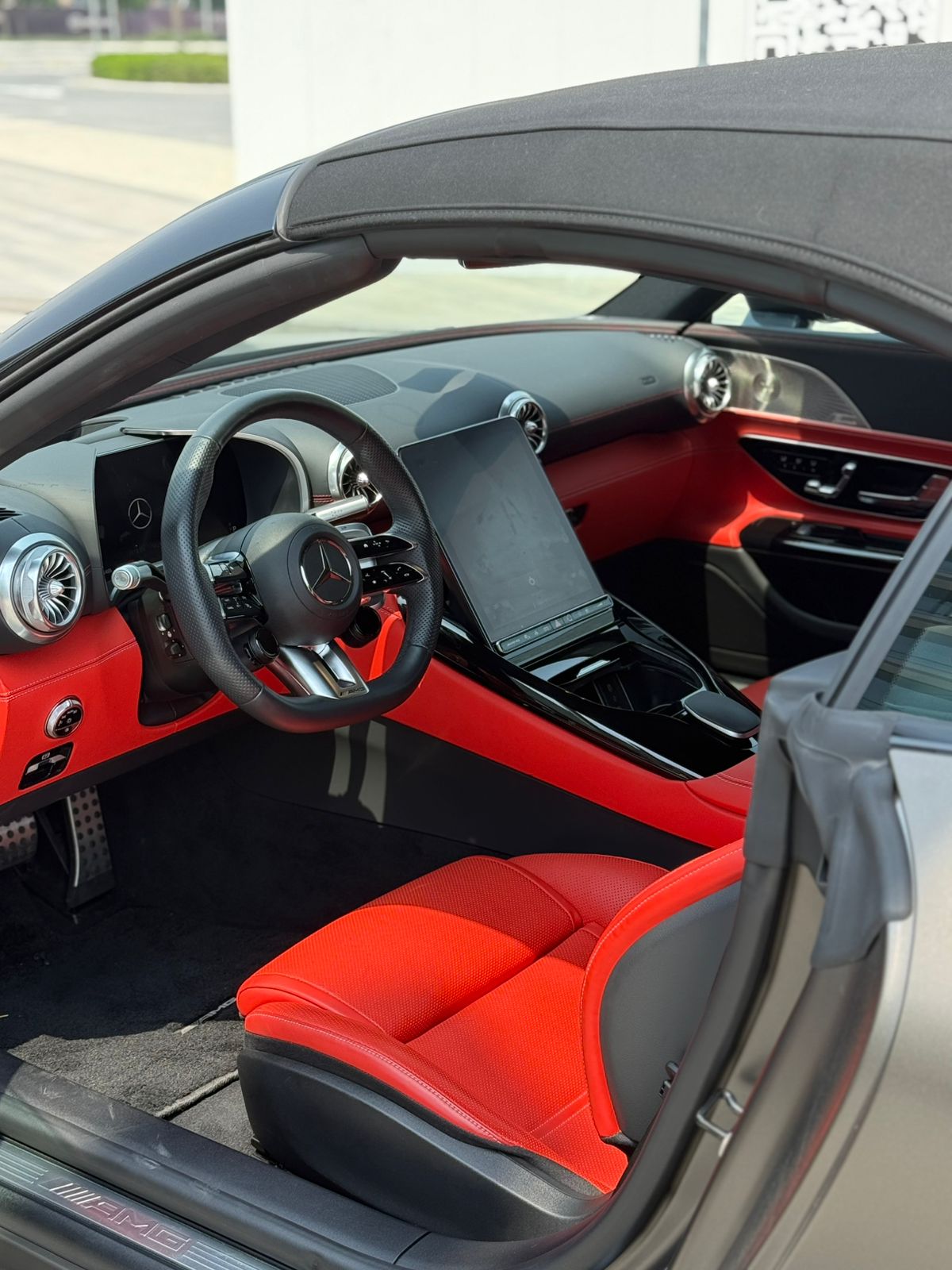 Rent Mercedes-Benz Sl GREY 2023 in Dubai , UAE 
