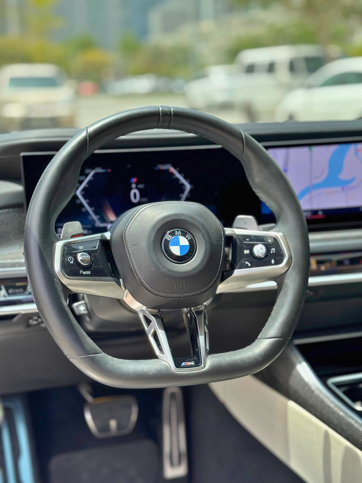 Rent Bmw Series 7 GREY 2024 in Dubai , UAE 
