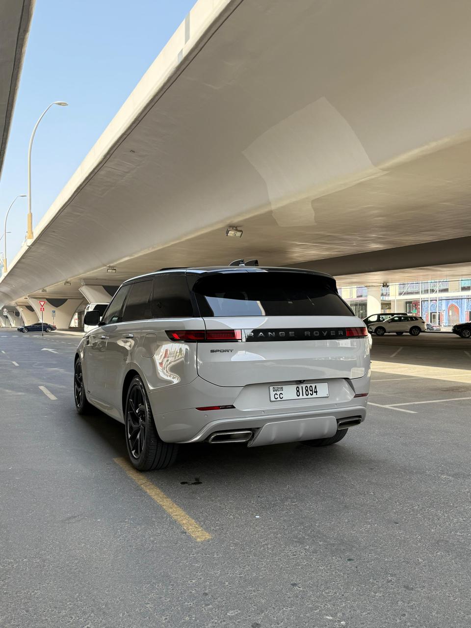 Rent Sport WHITE 2025 with chauffeur in Dubai , UAE 