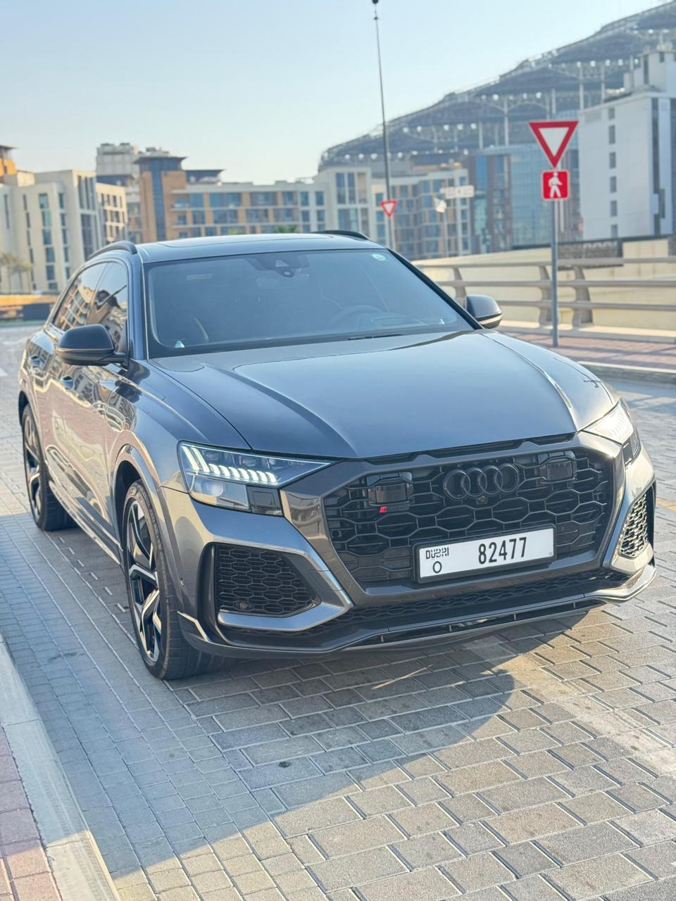 Rent Audi Q8 GREY 2023 in Dubai , UAE 