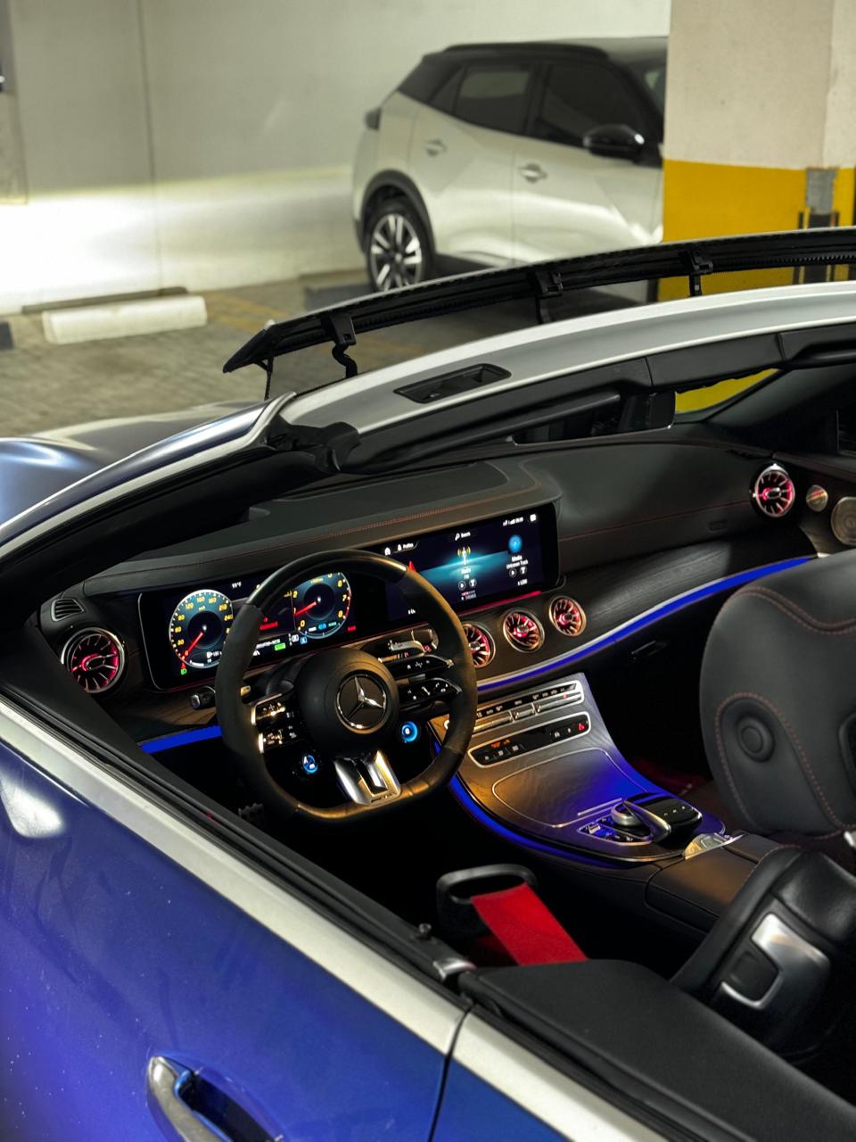 Rent Mercedes-Benz E-class BLUE 2023 in Dubai , UAE 