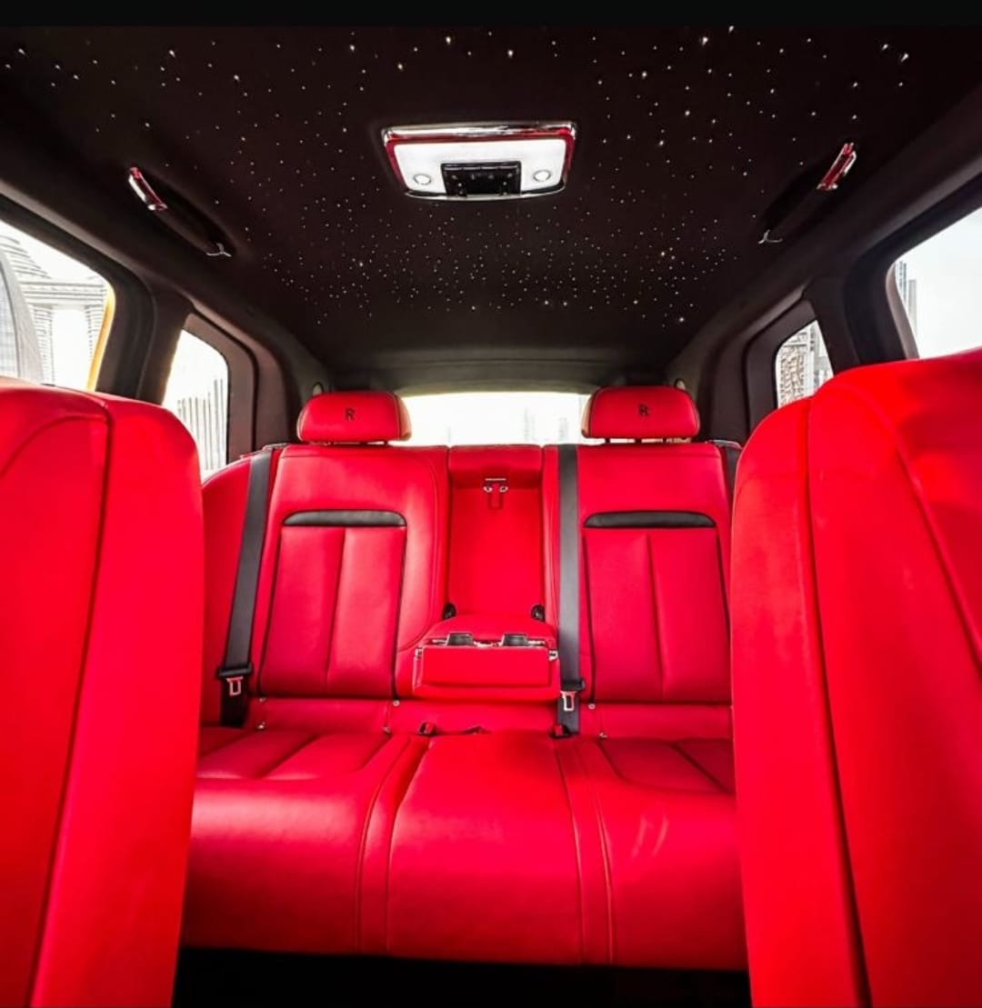 Rent Rolls-Royce Cullinan WHITE 2024 in Dubai , UAE 