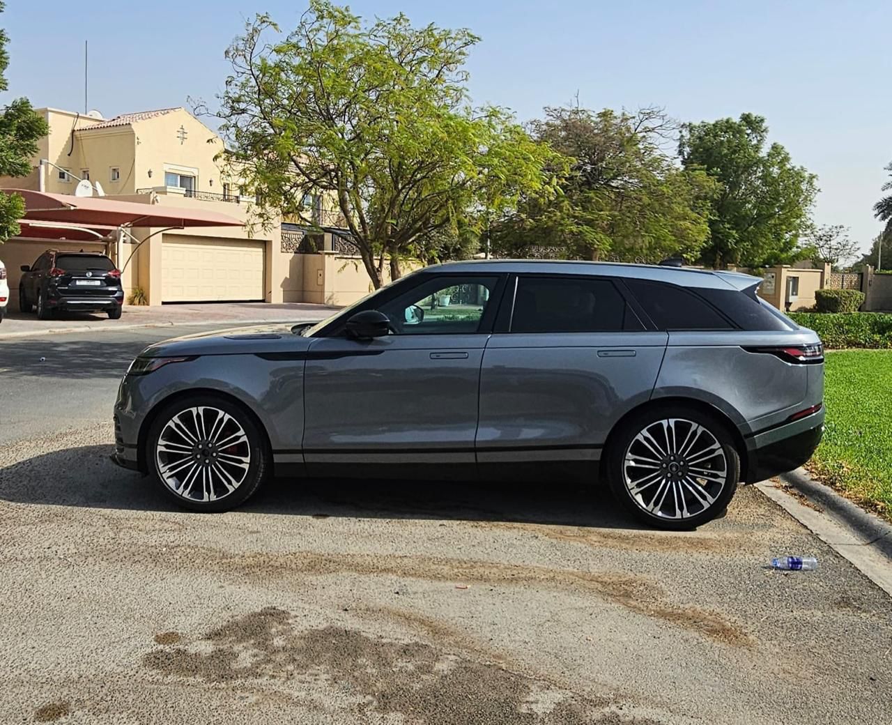Rent Range-Rover Velar GREY 2024 in Dubai , UAE 