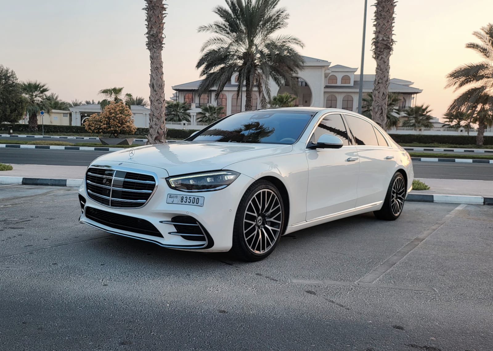 Rent Mercedes-Benz S-class WHITE 2023 in Dubai , UAE 