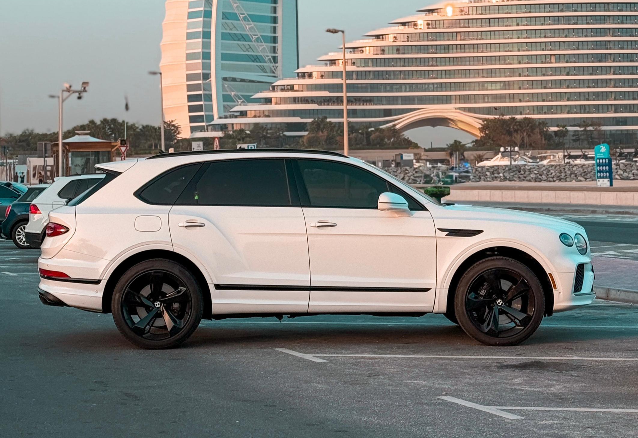Rent Bentley Bentayga WHITE 2024 in Dubai , UAE 