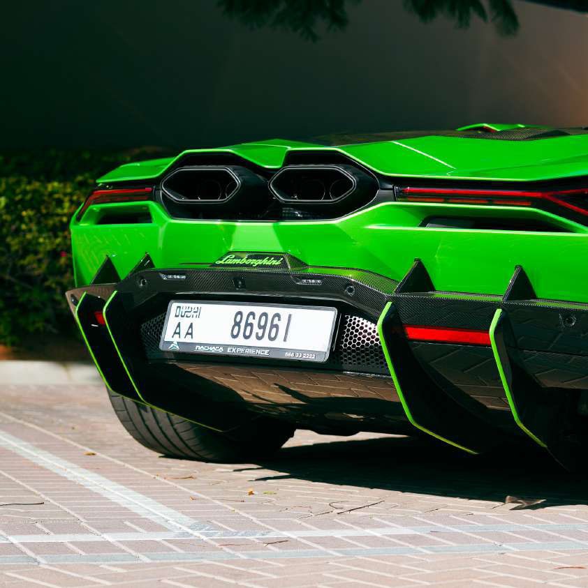 Rent Lamborghini Revuelto GREEN 2024 in Dubai , UAE 